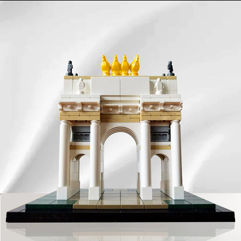 GOBRICKS MOC 48606 Arco della Pace - YWOBB