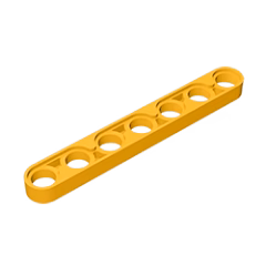 GOBRICKS GDS-695 Liftarm Thin 1 x 7 - YWOBB
