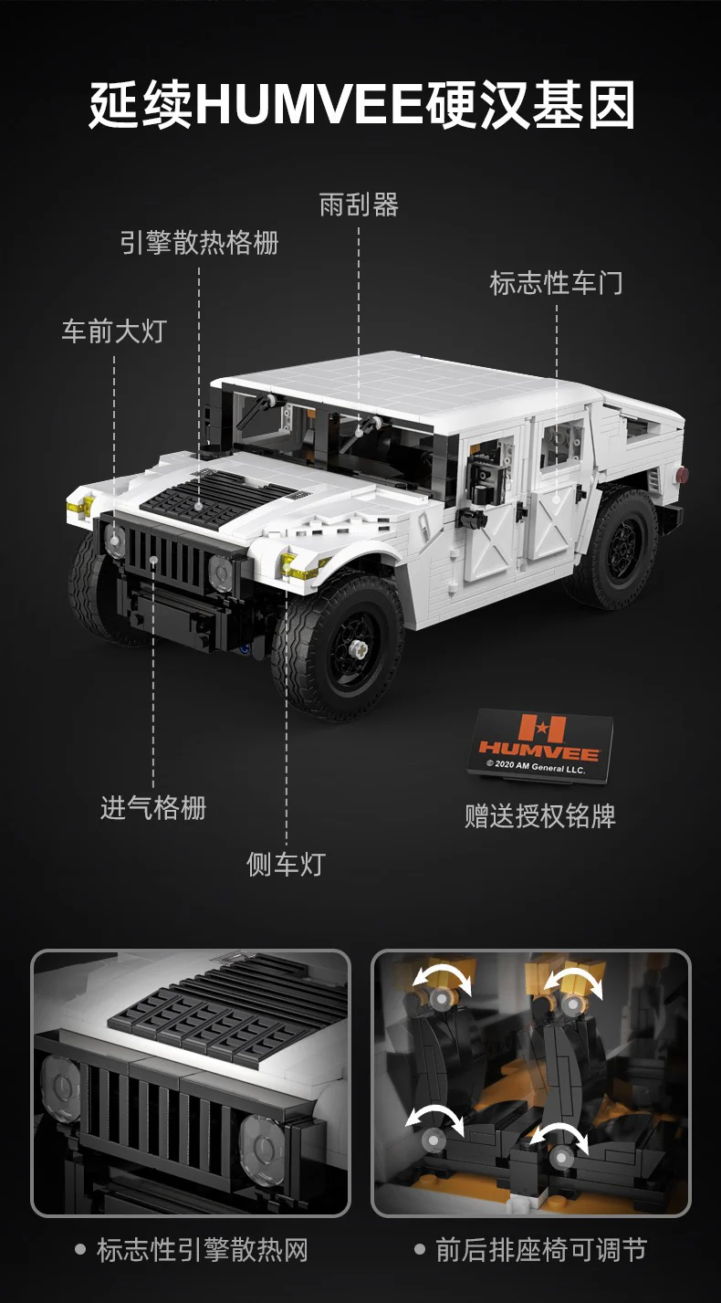 CADA C61027 1:12 Humvee - YWOBB