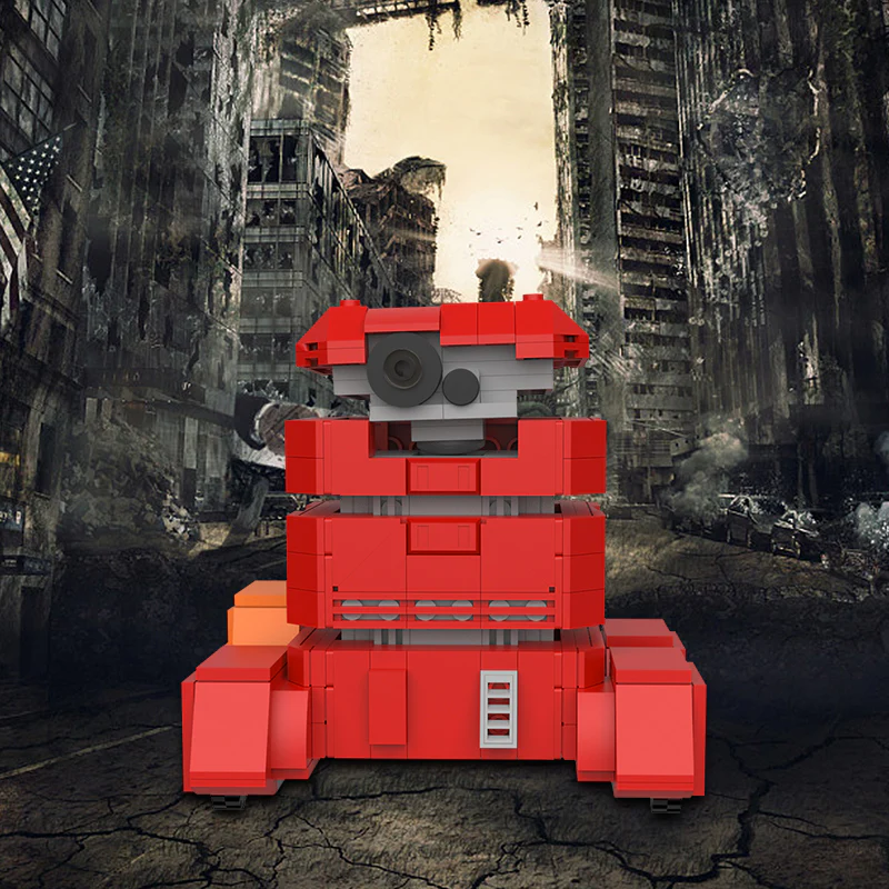 GOBRICKS MOC A0052 B2 EMO robot - YWOBB