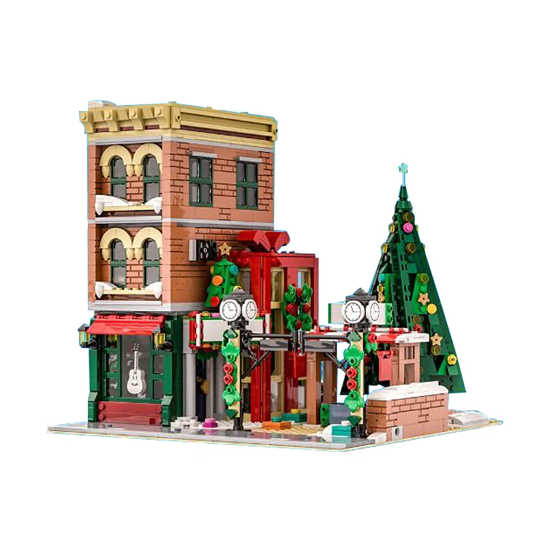 GOBRICKS MOC 130209 Winter Modular Buildings - YWOBB