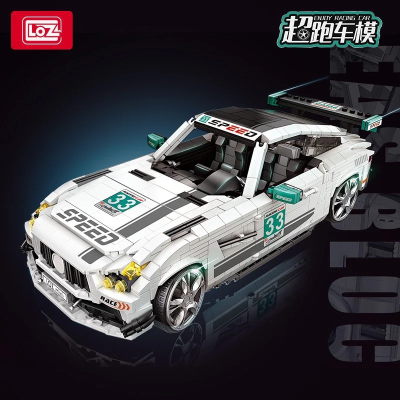 LOZ 1128 Racing Car - YWOBB