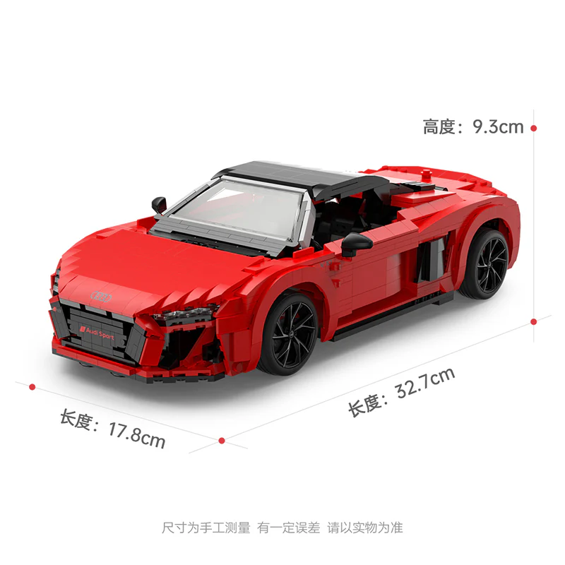 RASTAR 93800 Audi R8 Spyder - YWOBB