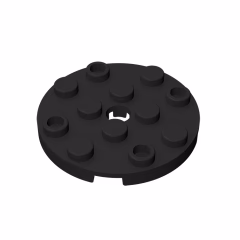GOBRICKS GDS-841 Round 4 x 4 with Hole - YWOBB