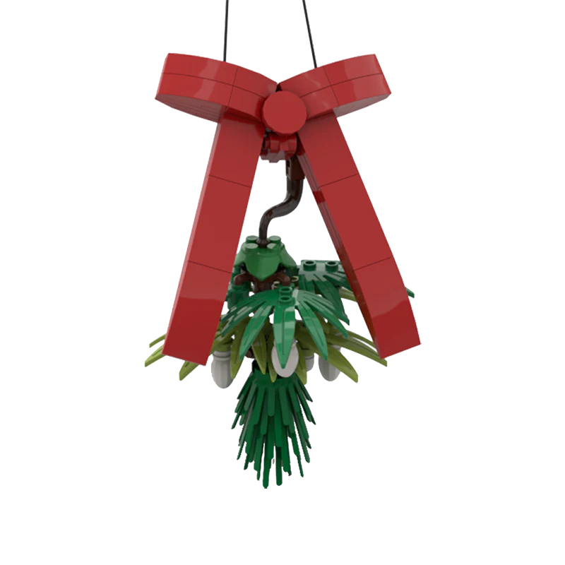 GOBRICKS MOC 137709 Hanging Mistletoe - Christmas decoration - YWOBB
