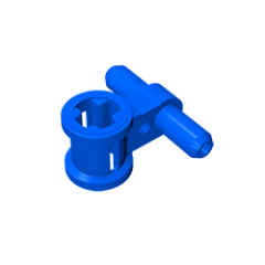 GOBRICKS GDS-985 Pneumatic Hose Connector with Axle Connector - YWOBB