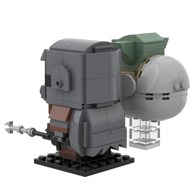 MOC 35477 Mandalorian and Baby Yoda - YWOBB