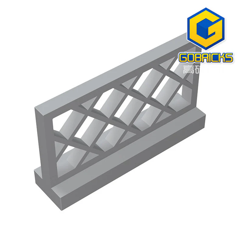 GOBRICKS GDS-882 Fence 1 x 4 x 2 - YWOBB