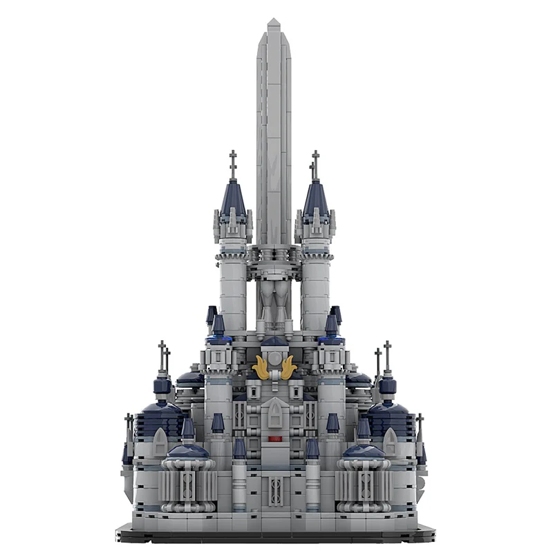 GOBRICKS MOC 177207 Final Fantasy IX Alexandria Castle - YWOBB