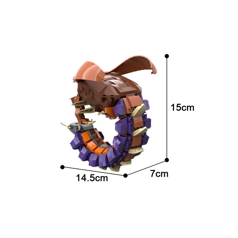 GOBRICKS MOC 162780 Zerg Devourer - YWOBB