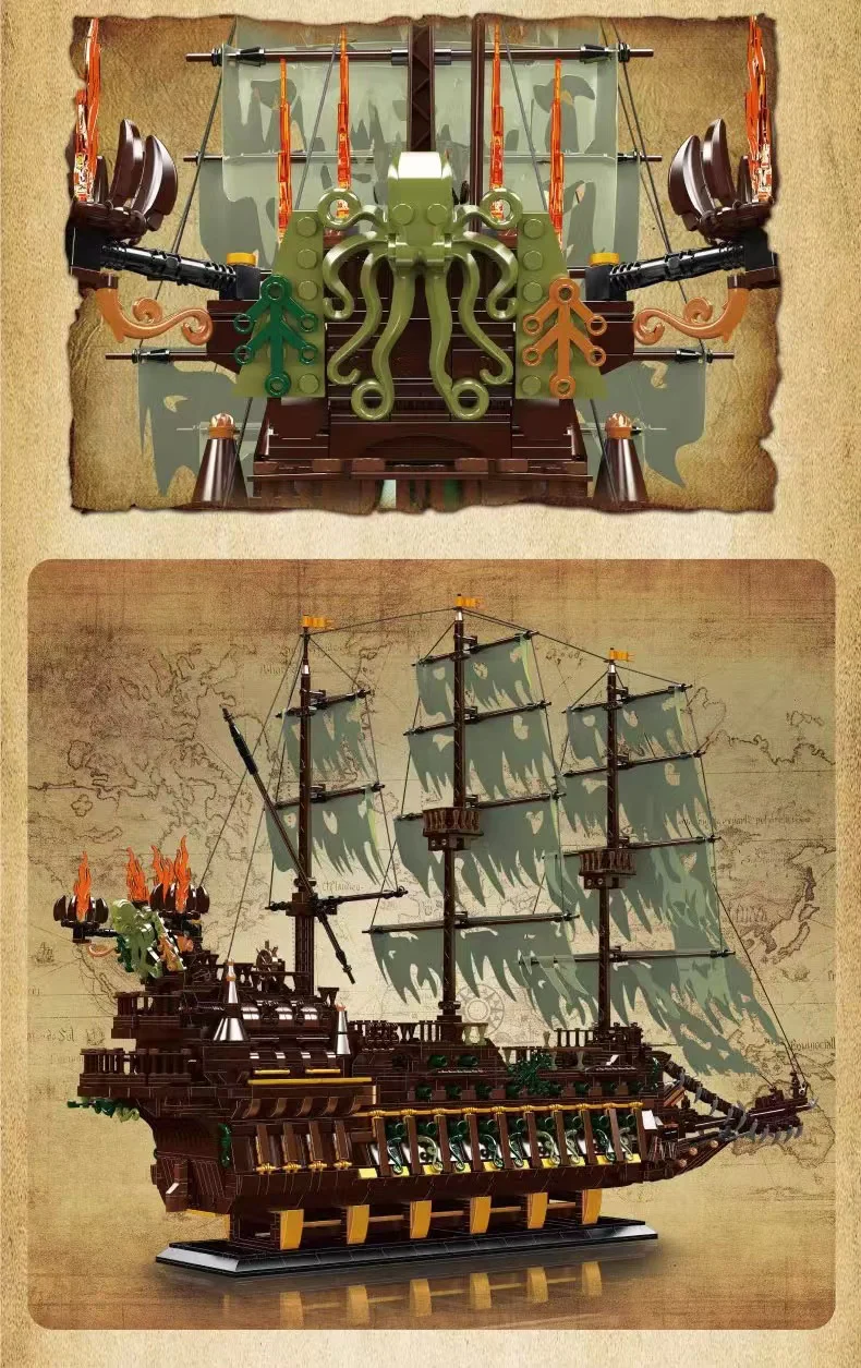 Mould King 13197 The Flying Dutchman - YWOBB