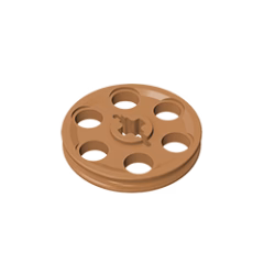 GOBRICKS GDS-1264 Technic Wedge Belt Wheel - YWOBB