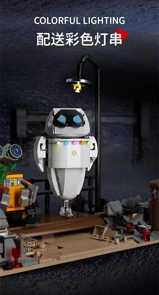 TUOLE L8003 Robot Love Wall E - YWOBB