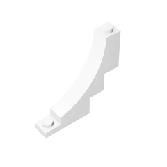 GOBRICKS GDS-718  Arch 1 x 5 x 4 Inverted - YWOBB
