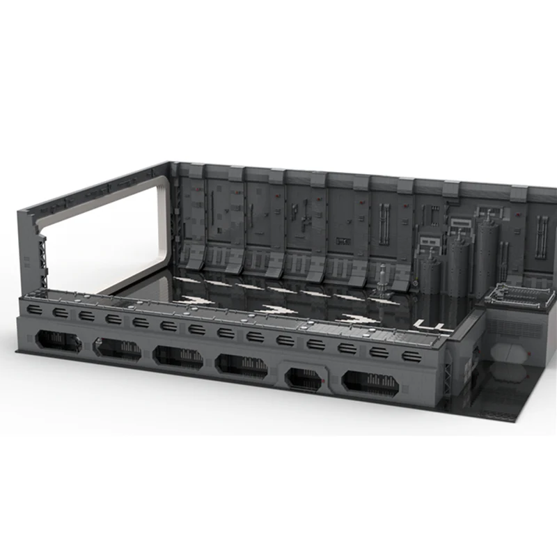 MOC Docking Bay_EX PARTS - YWOBB