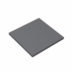 GOBRICKS GDS-1116 Tile 6 x 6 with Bottom Tubes - YWOBB