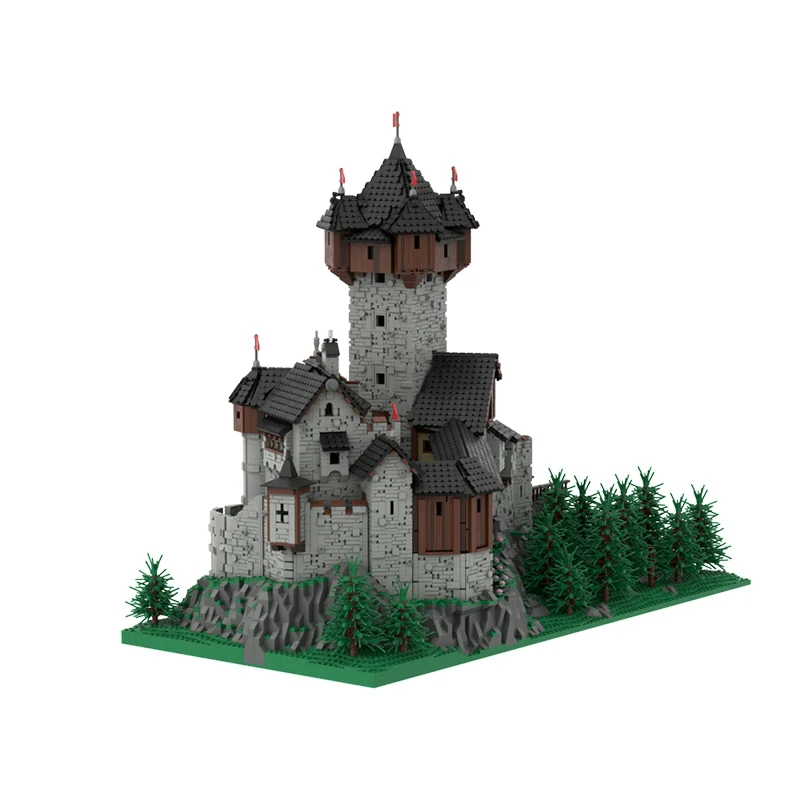MOC 65340 Burg Falkenstein Medieval Castle In Carinthia Austrian Alps - YWOBB