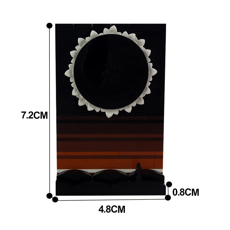 GOBRICKS MOC 106127 The Black Sun - YWOBB