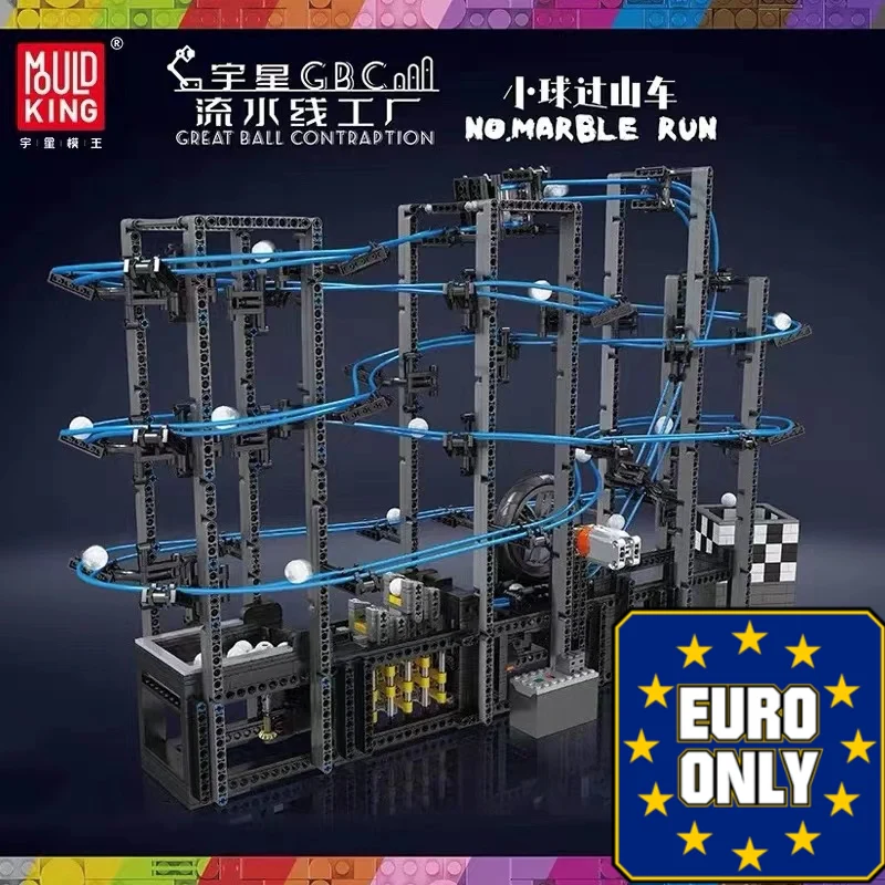 Mould King 26002 Great Ball Contraption:Marble Run OVP EU Warehouse Version - YWOBB