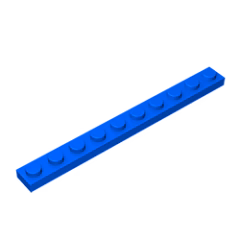 GOBRICKS GDS-507 Plate 1 x 10 - YWOBB