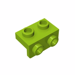GOBRICKS GDS-640 Bracket 1 x 2 - 1 x 2 - YWOBB