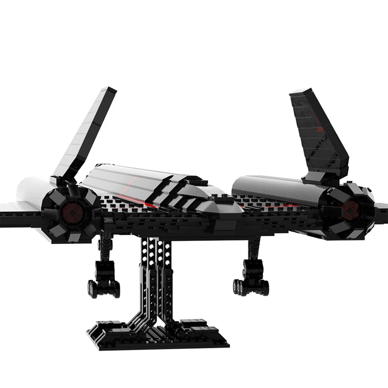 GOBRICKS MOC 20612 SR-71 Blackbird - YWOBB