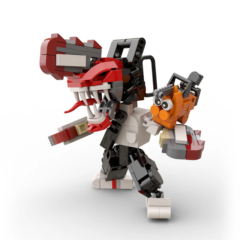 MOC C9206 Chainsaw Man (Denji and Bochita) - YWOBB