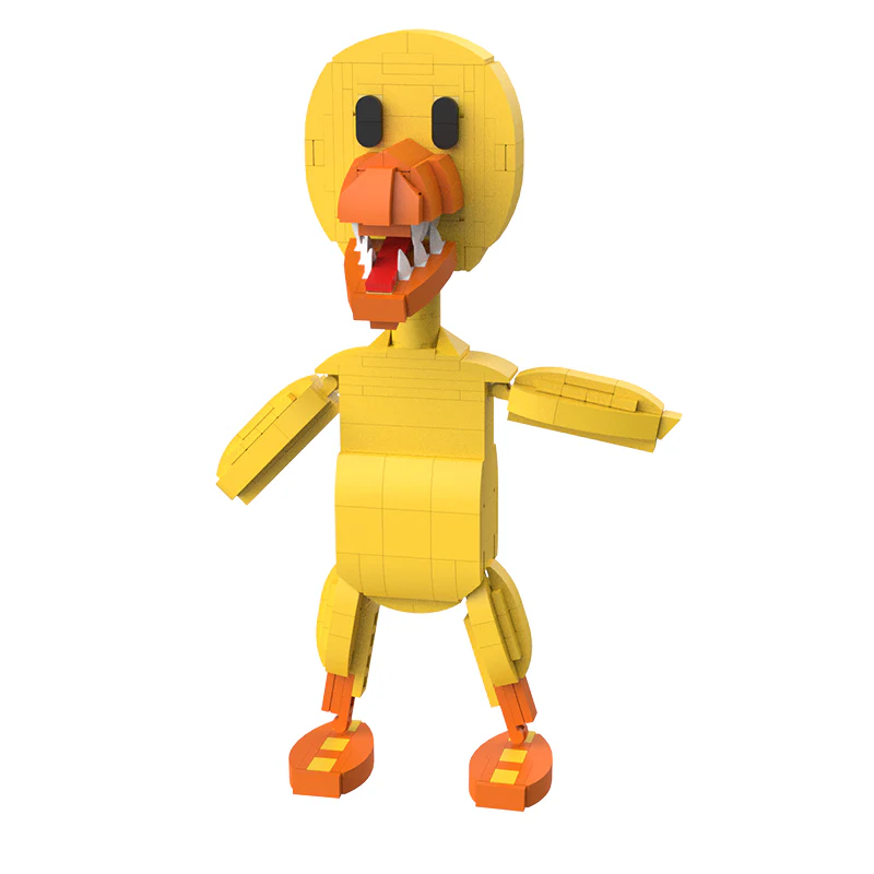 GOBRICKS MOC A0049 Rainbow Friends-Yellow - YWOBB