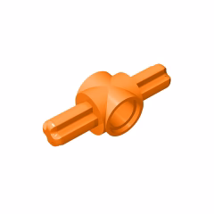 GOBRICKS GDS-1051 Axle and Pin Connector Hub with 2 Axles - YWOBB