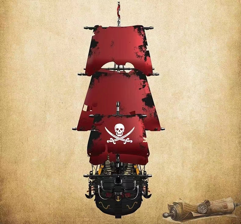 Mould King 13109 Pirates Of The Caribbean Q.A Revenger - YWOBB