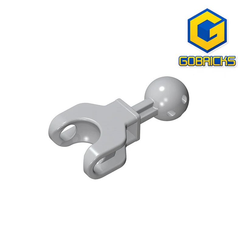 GOBRICKS GDS-1208 Hero Factory Arm / Leg with Ball Joint on Axle and Ball Socket, Short - YWOBB