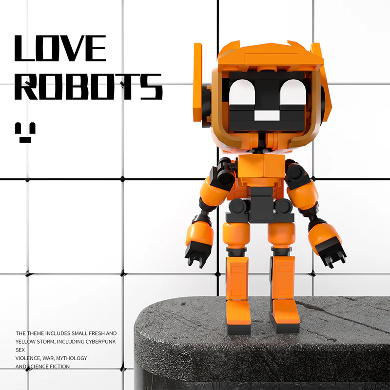 GOBRICKS MOC A0825 K-VRC LOVE DEATH ROBOTS - YWOBB