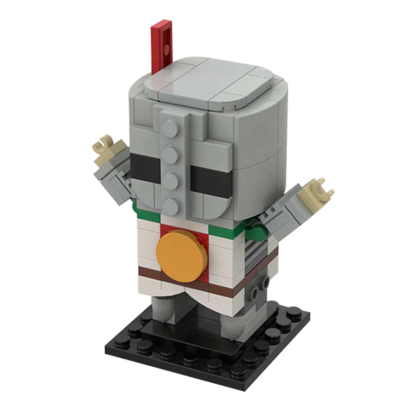 GOBRICKS MOC 35106 Dark Souls: Brickhead Solaire - YWOBB