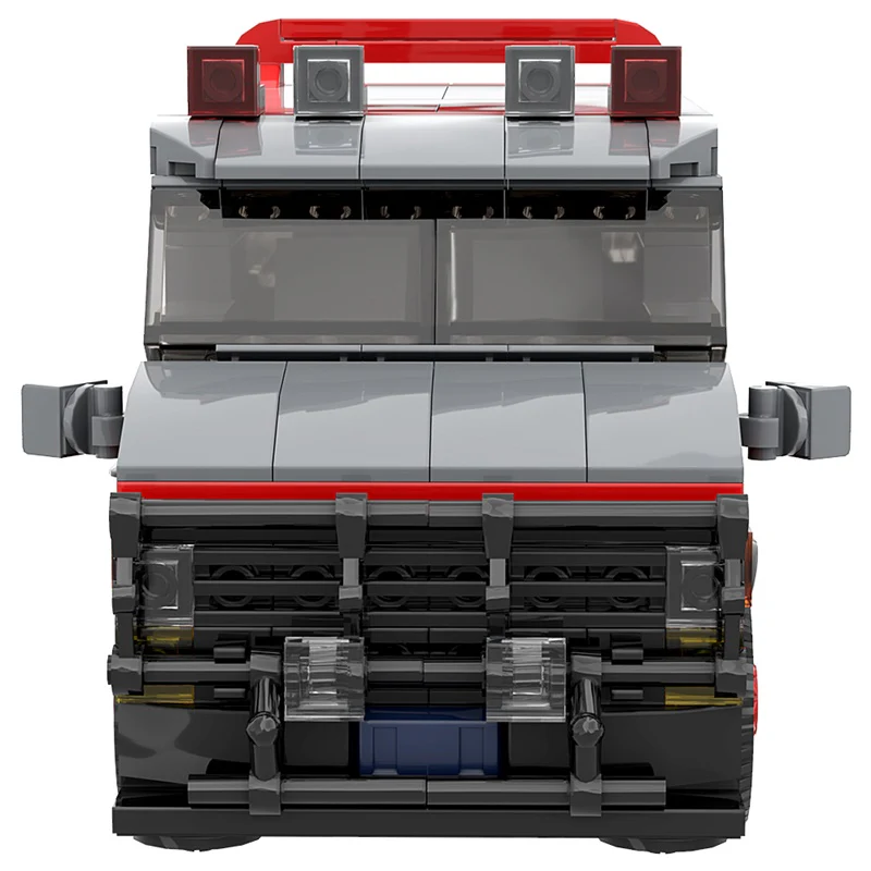 GOBRICKS MOC F-A0617 GMC Vandura - YWOBB
