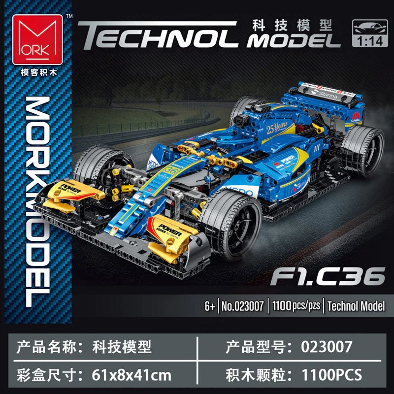 Mork 023004-023009 F1 Racing Cars - YWOBB