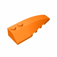 GOBRICKS GDS-745 Wedge 6 x 2 Right - YWOBB