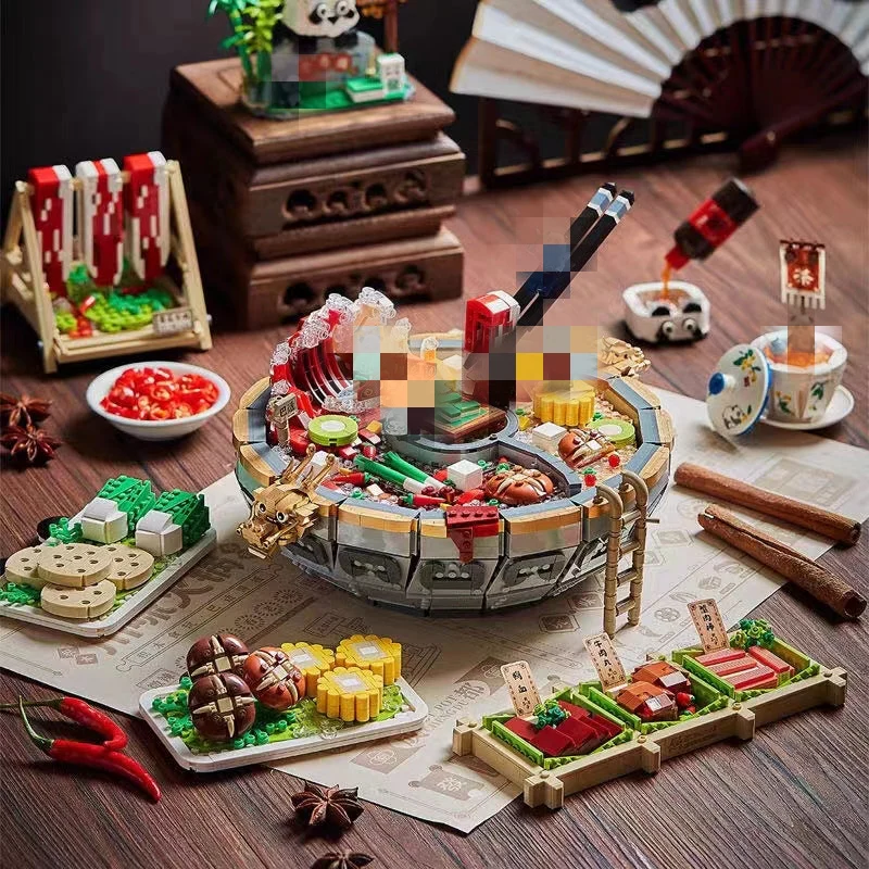 LOZ 1072 Sichuan Style Hot Pot - YWOBB