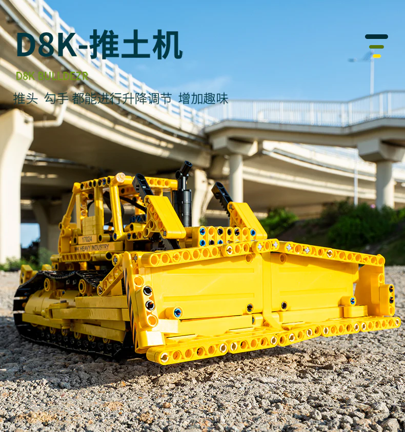 Mould King 17024  D8K BULLDOZER - YWOBB