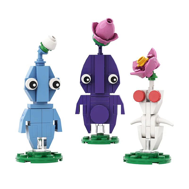 GOBRICKS MOC A1078Y02 Pikmin 02 - YWOBB