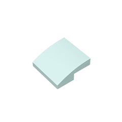 GOBRICKS GDS-659  Curved 2 x 2 - YWOBB