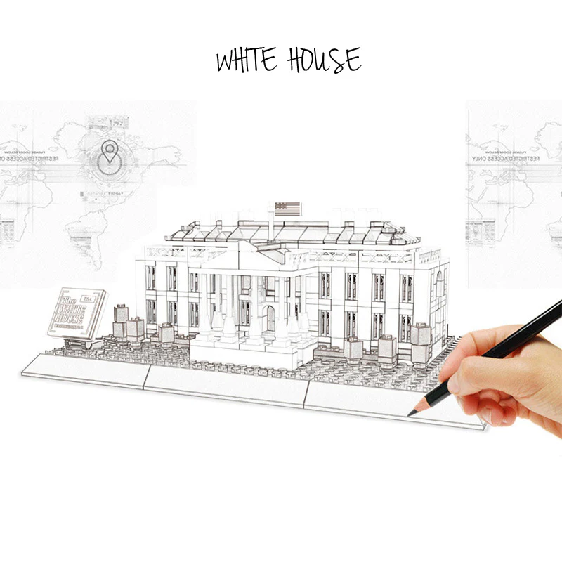 WANGE 4214 The White House Of American - YWOBB