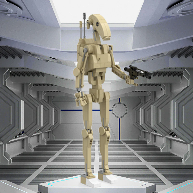 GOBRICKS MOC 87740 B1 Battle Droid - YWOBB