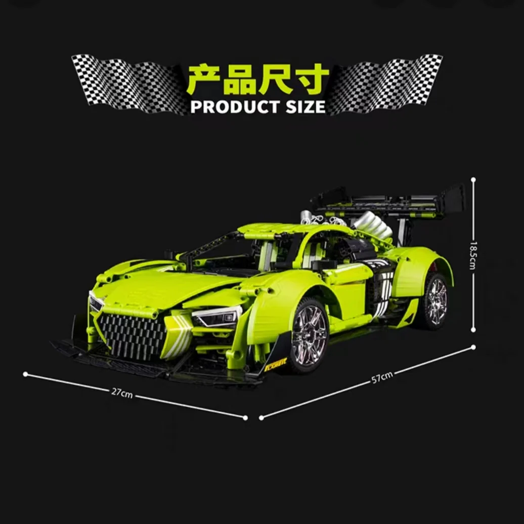 K-BOX 10516 1:10 Audi R8 - YWOBB