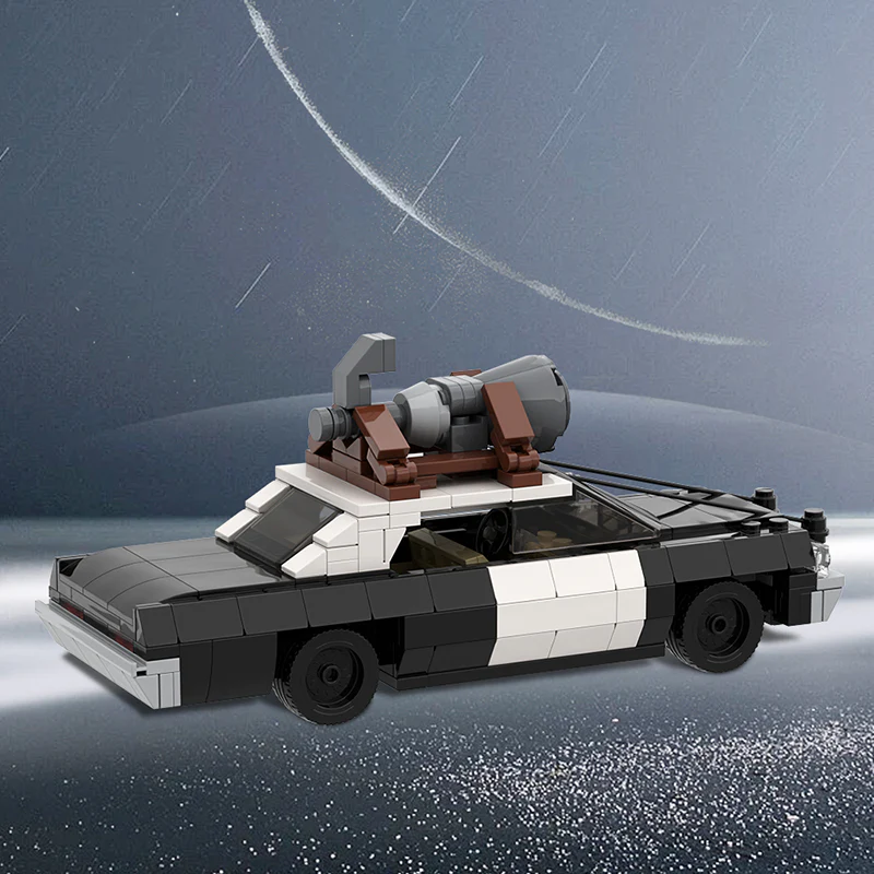 GOBRICKS MOC 129488 The Bluesmobile - YWOBB