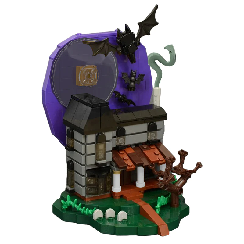 MOC 89533 Halloween: Haunted House - YWOBB