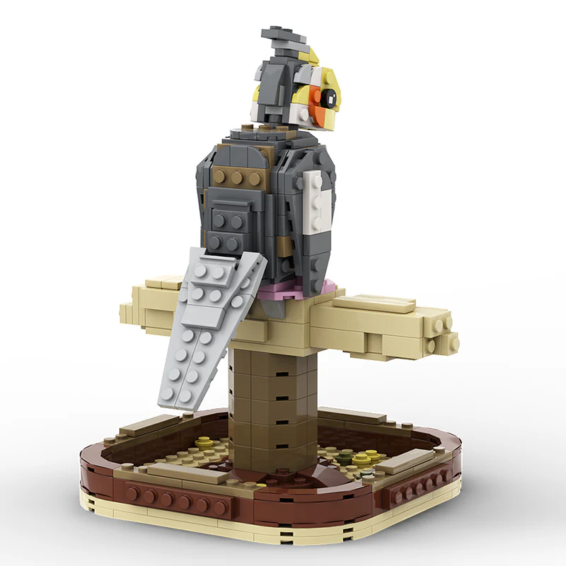 GOBRICKS MOC 124853 Cockatiel - YWOBB