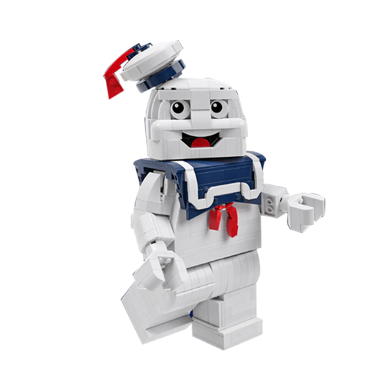 GOBRICKS MOC 117305 Stay Puft Marshmallow Manby BrentWaller - YWOBB