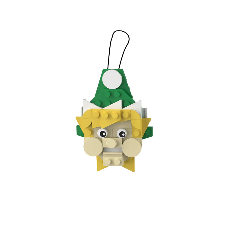 GOBRICKS MOC A0076Y08 Christmas pendant-Christmas spirit - YWOBB