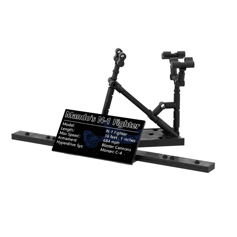 MOC C7812 Fits 75325 N-1 Starfighter Bracket - YWOBB