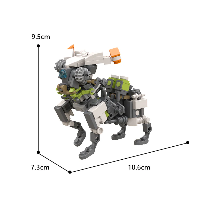 MOC C9184 Horizon Zero Dawn (Bull-running Beast, Broad-headed Beast) - YWOBB